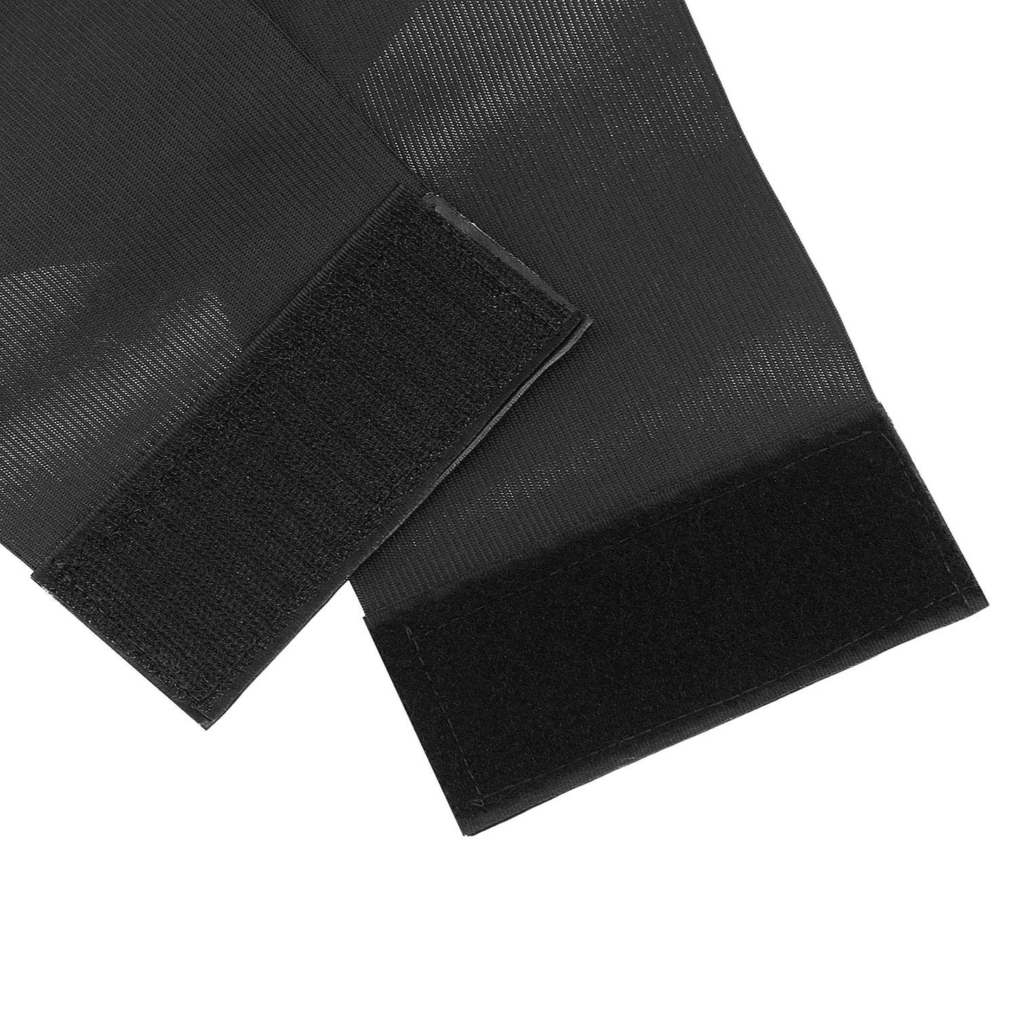 Glamorstar Corset Belt for Women Wide Elastic Tied Waspie Belts Lace-up Leather Waist Belts for Women Dresses 65cm Black