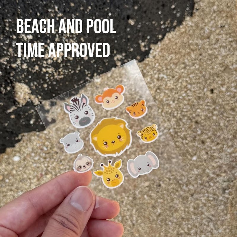 Mosquito Bite Relief Patches for Kids | Safari Animal Design - Effective Anti-Itch Solution for Summer Adventures
