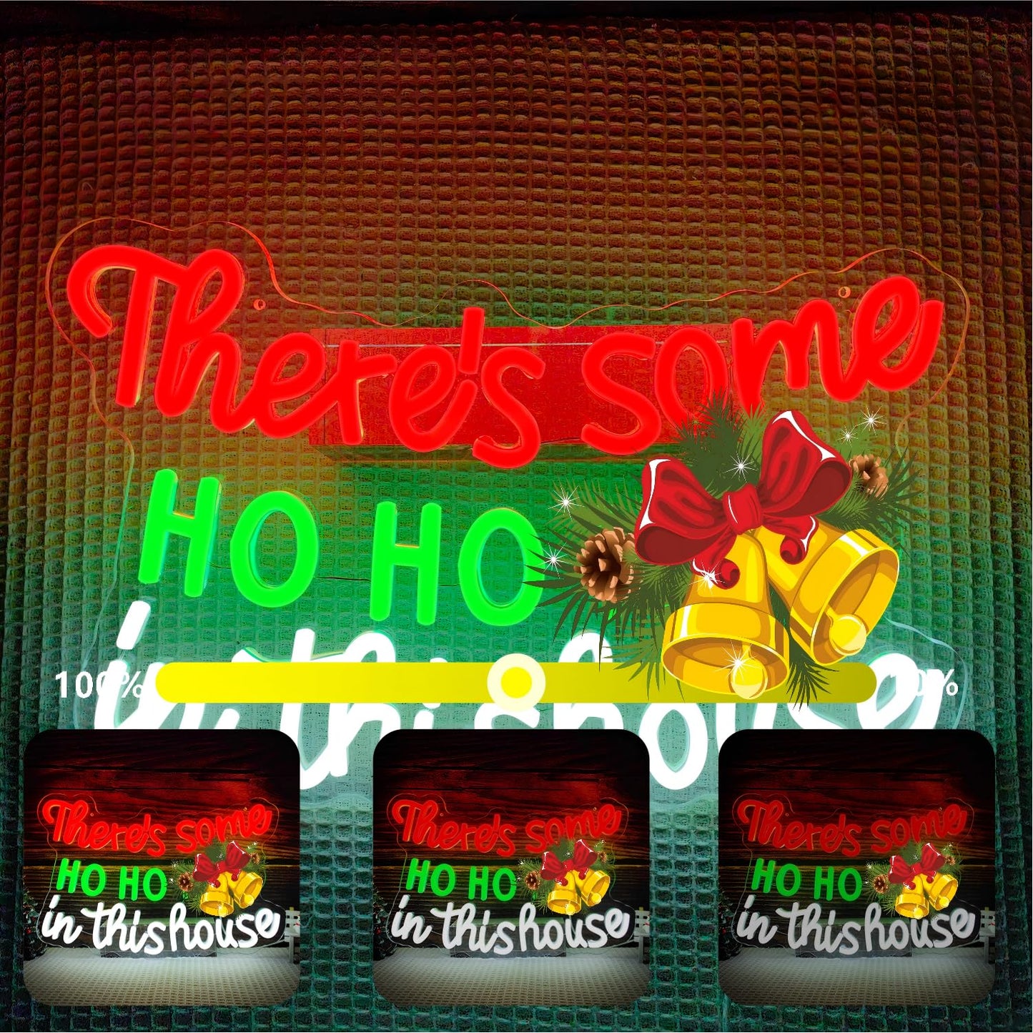 Christmas Neon Sign Dimmable Led Sign christmas Neon Light Up Sign for Xmas Gift Bedroom Livingroom Shop Decorations