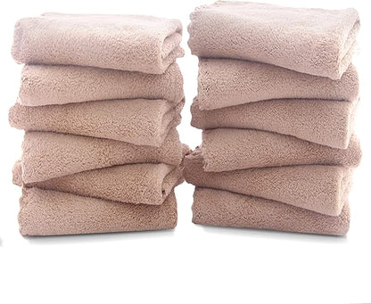 TENSTARS 12 Pack Premium Washcloths Set