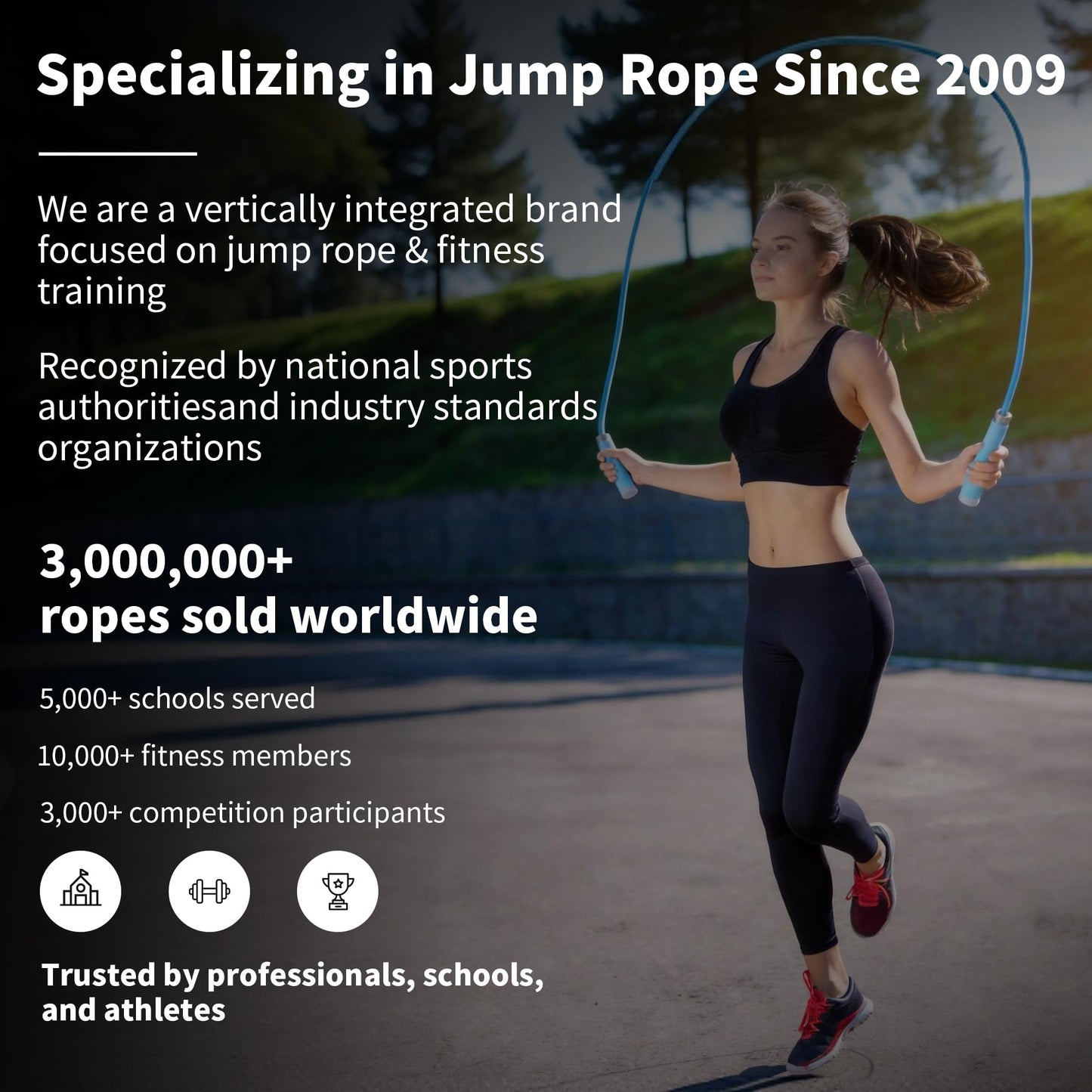 YUEDONG Fitness Jump Rope for Women & Men, 7MM PVC Cardio Rope for Fat Burning, Tangle-Free Ball Bearings, Adjustable Length, Beginner Home Workout Rope(1, ORANGE, 7MM)