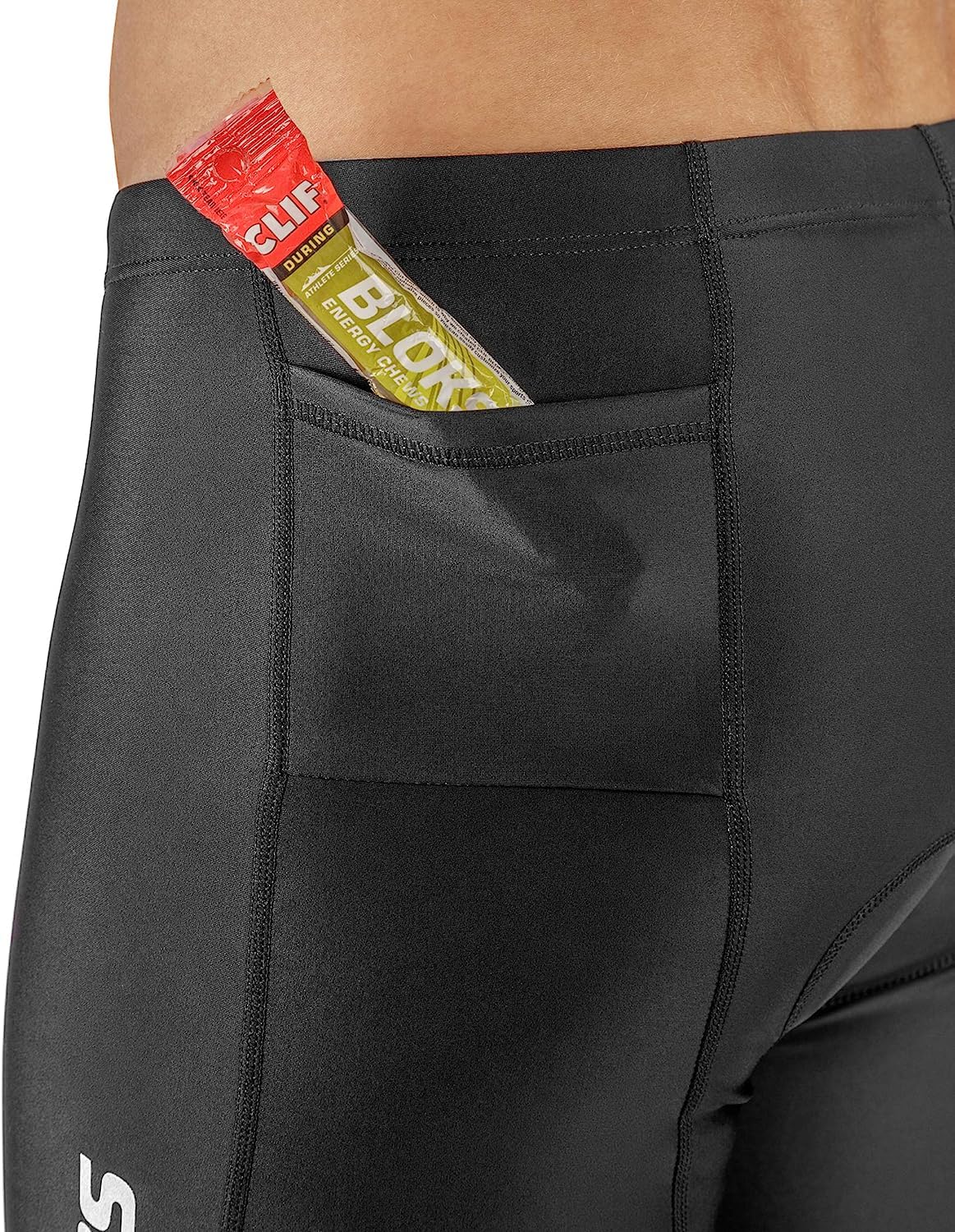 SLS3 Triathlon Shorts Mens – Tri Shorts Mens – 2 Pockets FRT – Designed by Athletes for Racing (Midnight, X-Large)