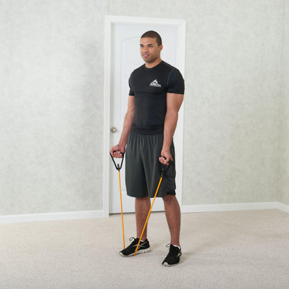 Black Mountain Products Single Resistance Band - Door Anchor and Starter Guide Included