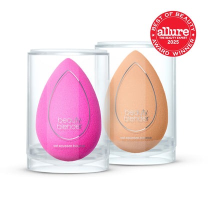 Beautyblender® | Original Pink Beauty Blender Makeup Sponge, Super-Soft Foam Easily Blends Foundations, Powders & Creams, Made in USA, Reusable, Washable, Streak Free Application, Vegan, Cruelty Free
