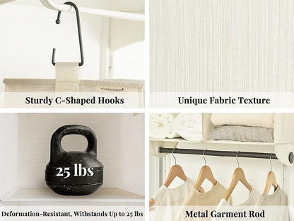 StorageWorks Hanging Closet Organizer