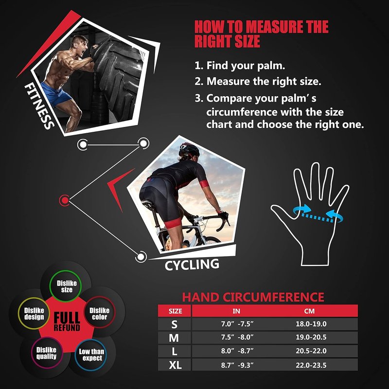Ihuan Workout Gym Gloves - Weight Lifting & Exercise Grip | Lightweight, Breathable Design for Men & Women