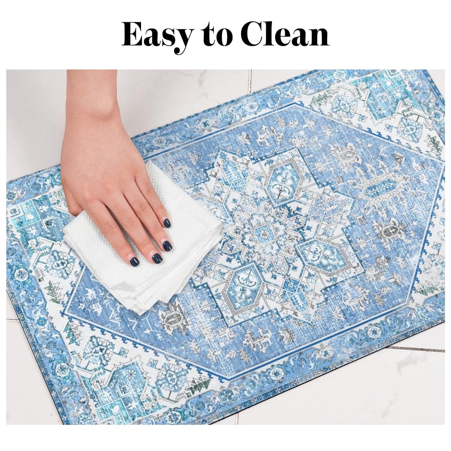 Dog Food Mats for Floors, Absorbent Dog Bowl Mat for Food and Water Dispenser Mat, Quick Dry Cat Food Mat Pet Supplies