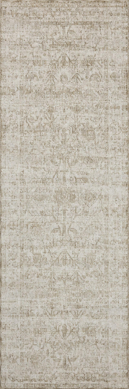 Loloi Amber Lewis Honora Collection HON-01 Ivory/Natural 5'-3" x 7'-9" Area Rug
