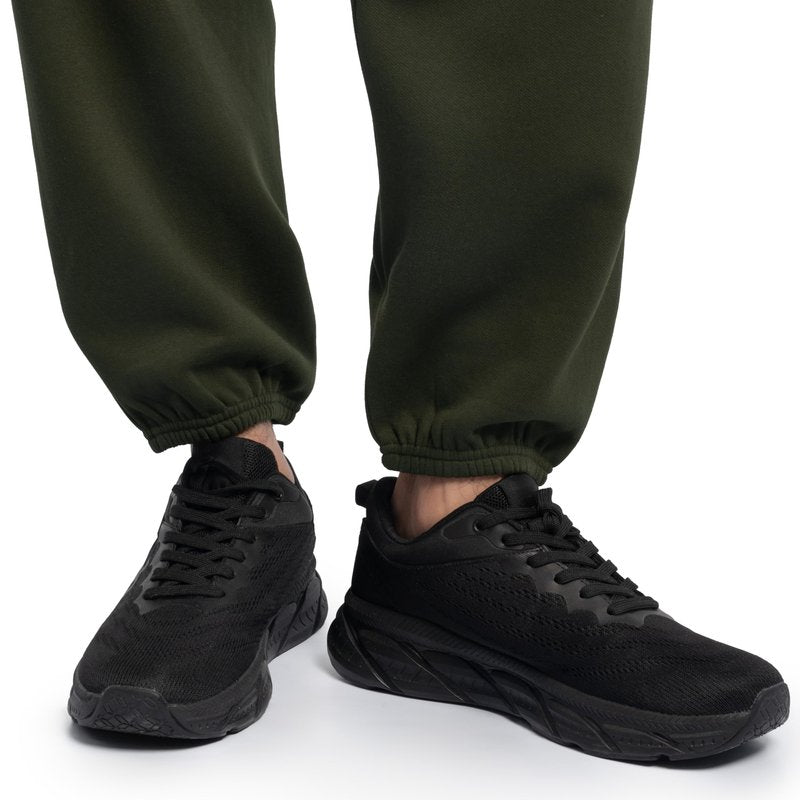 Fruit of the Loom Men's Eversoft Fleece Sweatpants with Pockets, Moisture Wicking & Breathable, Sizes S-4X, Elastic Bottom-Duffle Bag Green, X-Large