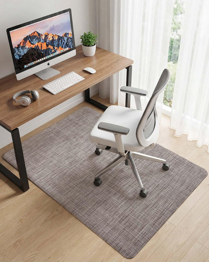 Carvapet Office Chair Mat for Hardwood Floor, 36x48 Inch Heavy Duty Floor Protector, Non Slip Desk Chair Mat for Rolling Computer Gaming Chairs, Easy to Clean Light Brown
