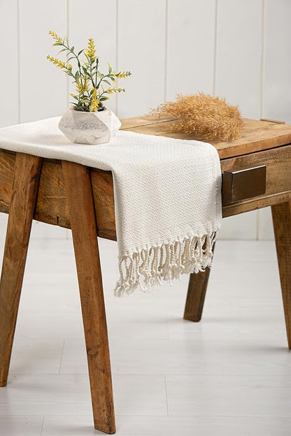 Evelynen Turkish Hand Towels for Bathroom & Kitchen Towels Decorative Set of 2