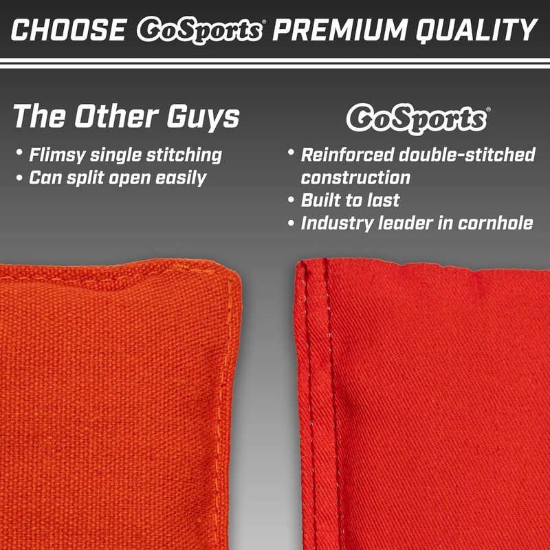 Classic Cornhole Bean Bags Set of 4 | 16 Colors Available - Regulation All Weather Design