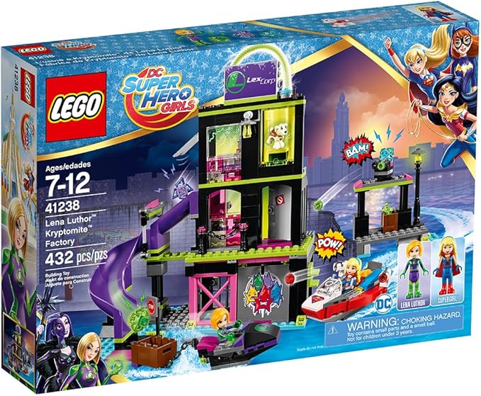 LEGO DC Super Hero Girls Lena Luthor Kryptomite Factory 41238 Building Kit (432 Piece)