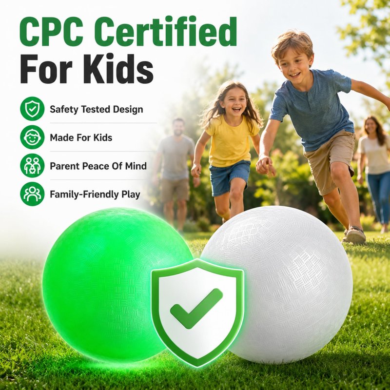 Hiboom 6 Pack Glow in The Dark Kickballs, 10 Inch Light Up Playground Dodgeballs with Pump, No Battery Needed Bouncy Balls for Backyard School and Outdoor Night Activities