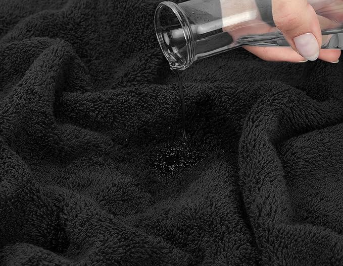 American Soft Linen Luxury 4 Piece Bath Towel Set, 600 GSM 100% Cotton Turkish