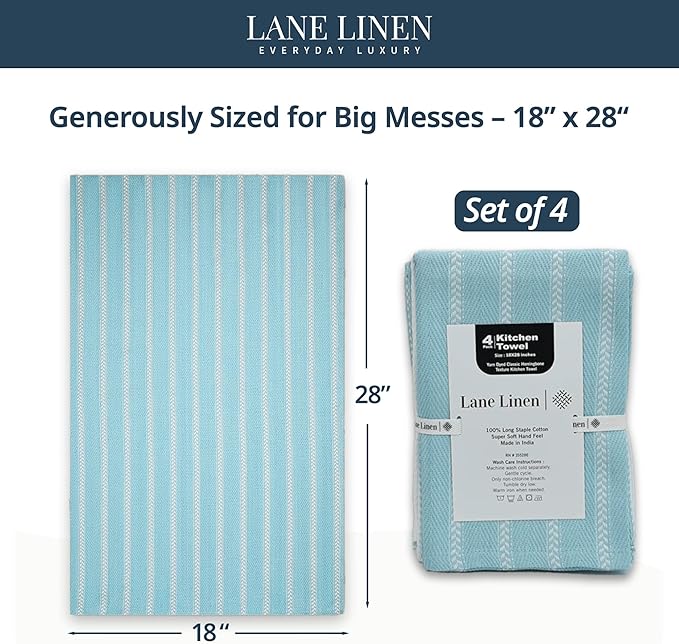 LANE LINEN Kitchen Towels Set