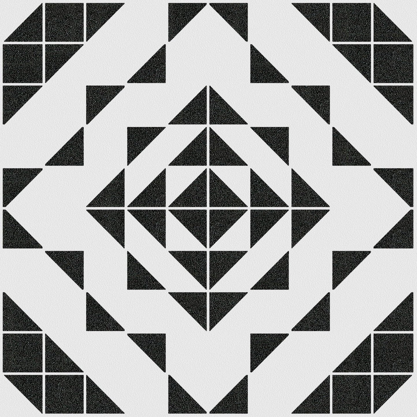 LaCheery Black and White Peel and Stick Floor Tile Bathroom Black and White Geometric Peel and Stick Floor Tiles Waterproof Laminate Linoleum Vinyl Sheet Flooring Roll for Kitchen Flooring PVC 12"x47"