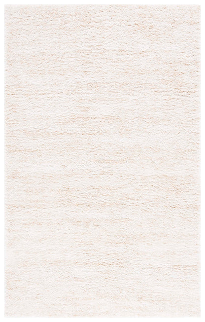 SAFAVIEH Berber Shag Collection Area Rug - 9' x 12', Ivory & Beige, 1.2-inch Thick Ideal for High Traffic Areas in Living Room, Bedroom (BER563A)