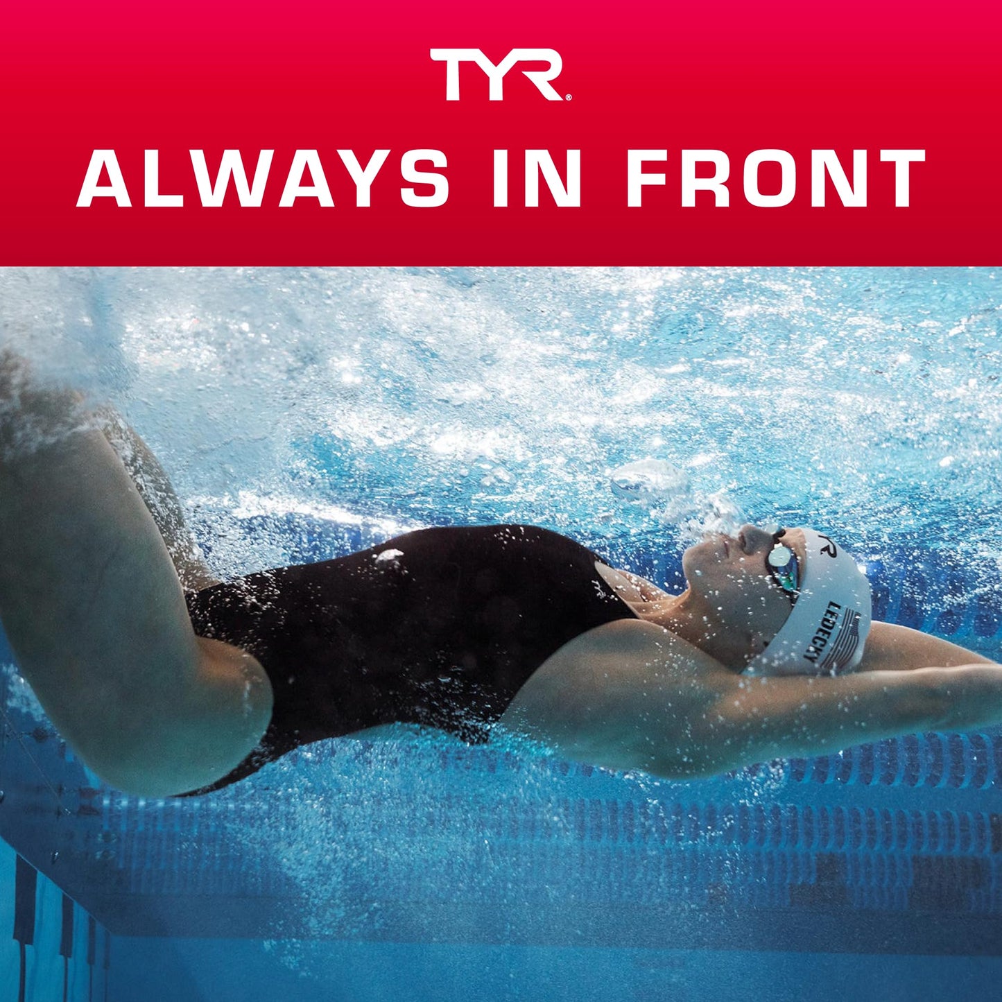 TYR Stryker Silicone Swim Fin for Racing and Training, XX-Large, Blue/Navy/Clear