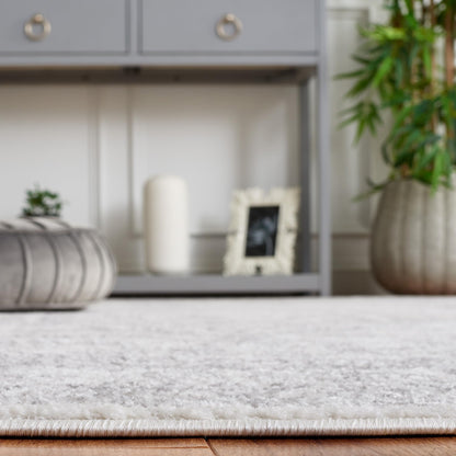 SAFAVIEH Area Rug 9x12 - Adirondack Collection - Large - Ivory & Silver, Oriental Medallion Design, Non-Shedding & Easy to Clean, Ideal for Living Room, Bedroom, Dining Space (ADR108B)