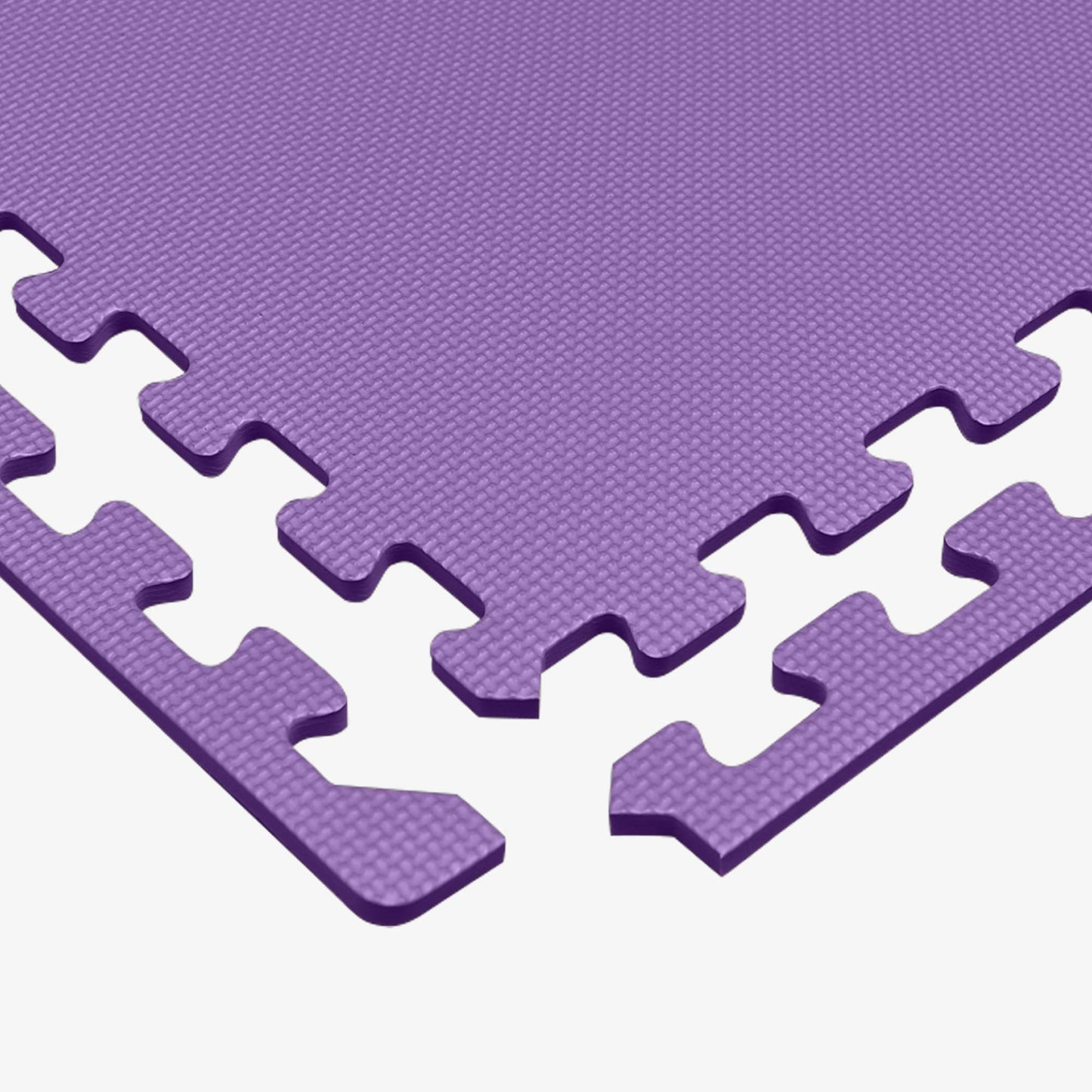 We Sell Mats 1/2 Inch Thickness Multipurpose EVA Foam Floor Tiles, Interlocking Floor Mat for Indoor Gym and Home Use, 24 in x 24 in, Purple, 24 Square Feet (6 Tiles)