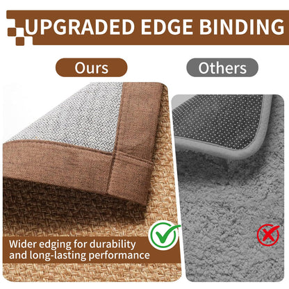 YDKGL Kitchen Runner Hallway Runner Rug Entryway Rugs Floor Mat 2x6 Brown