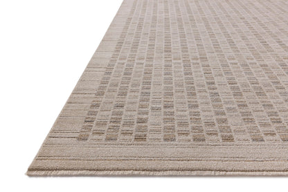 Loloi Amber Lewis Cali Collection CIL-02 Natural/Slate 9'-6" x 13', .25" Pile Height, Area Rug