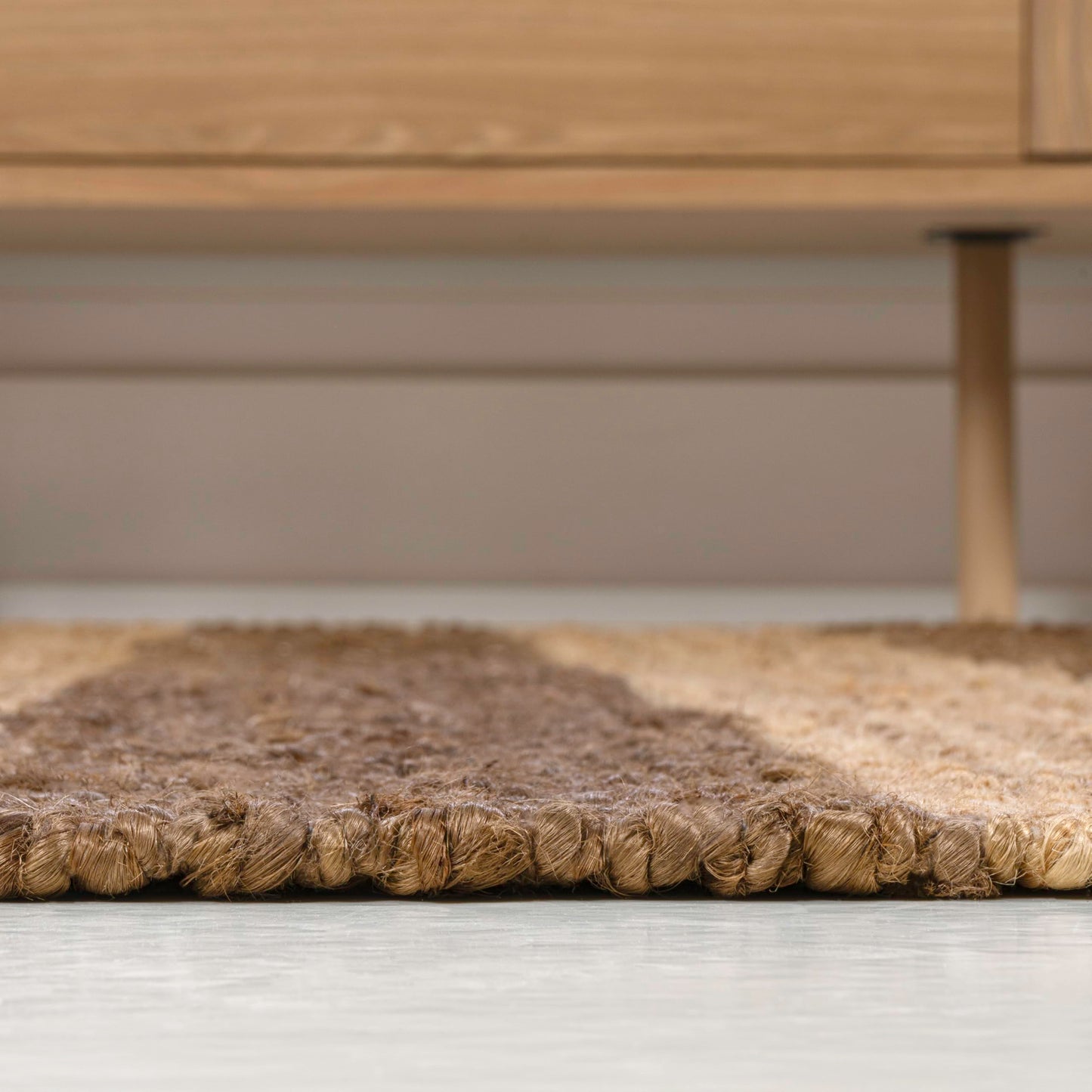 JONATHAN Y Jayden Woven Jute Stripe Natural/Brown Runner Rug, 2x10, Rustic, Farmhouse, Traditional, Lodge, Easy-Cleaning for Living Room, Bedroom, Kitchen, Non-Shedding (NRF202A-210)