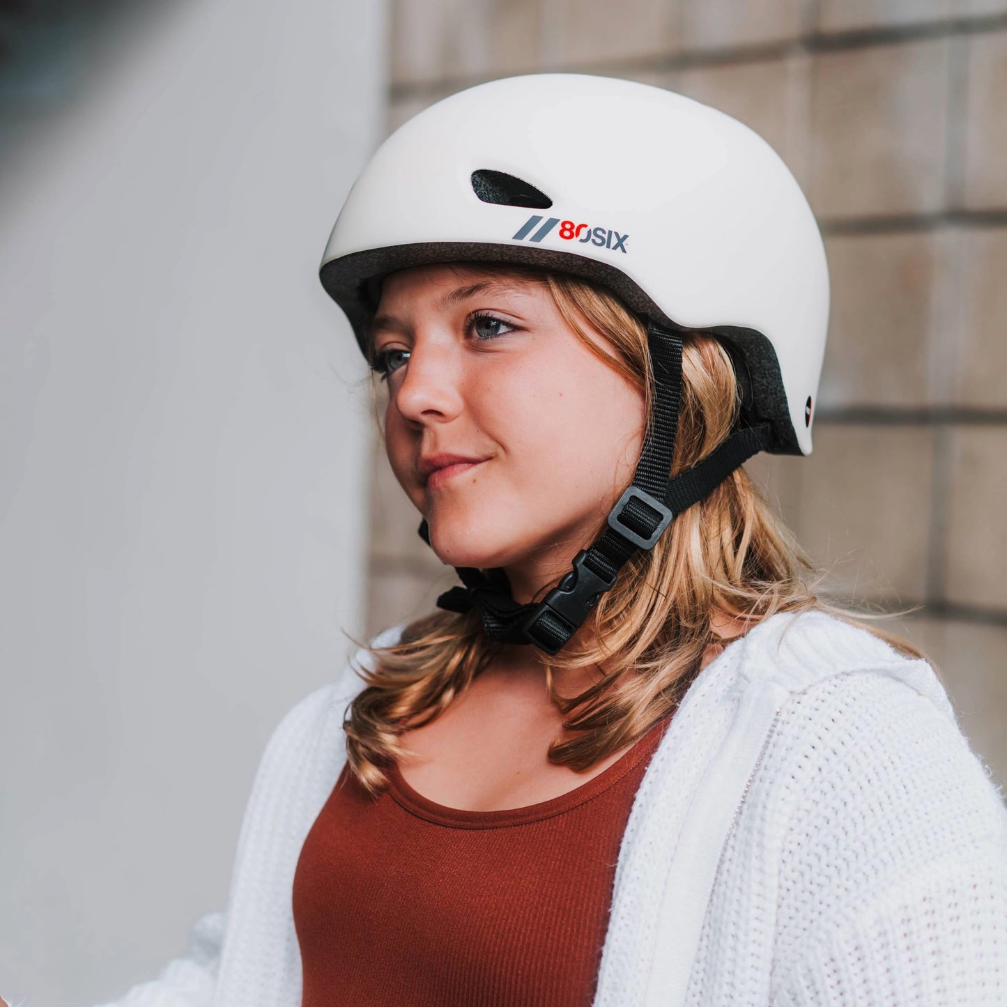 80SIX E-Ride Helmet with LED Light for Youth & Adults – Adjustable Bike Helmet for E-Bike, Biking, Skateboarding & Outdoor Sports