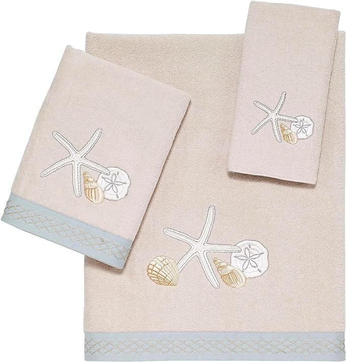 Avanti Linens - Hand Towel, Soft & Absorbent Cotton Towel, Beach Inspired