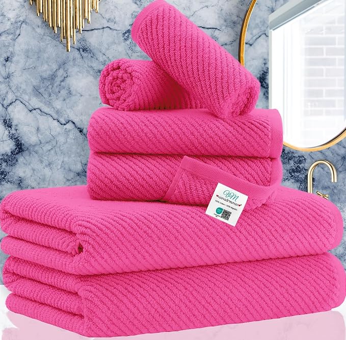 Hot Pink Towels
