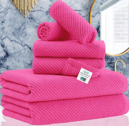 Hot Pink Towels