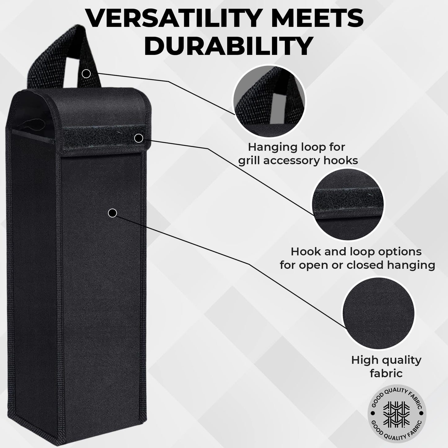 Sportsmans Shelf Grill Utensil Storage Bag