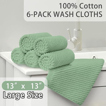 VOOVA & MOVAS Face Towels, Luxury Face Towels