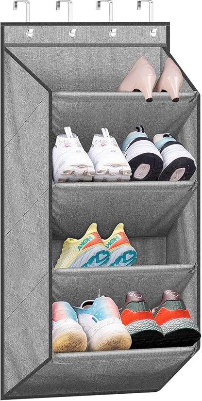 SLEEPING LAMB Over the Door Shoe Organizer