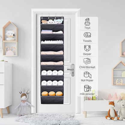 SLEEPING LAMB Over The Door Shoe Organizer