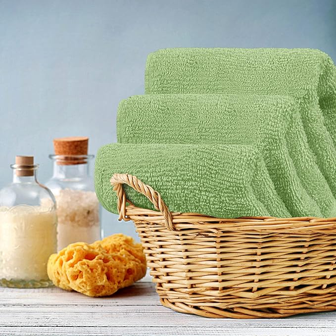 Utopia Towels Wash Cloths Set, 12 by 12 Inches, 100% Cotton Ring Spun, Highly