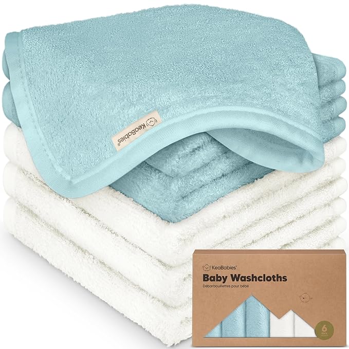 6-Pack Baby Washcloths