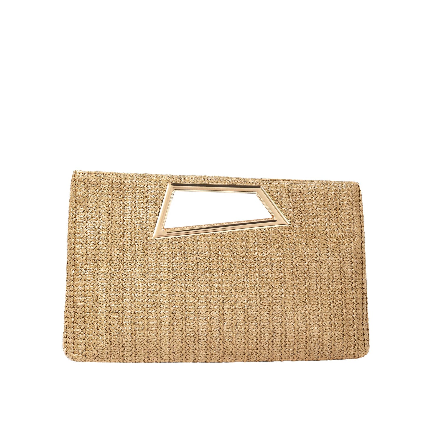 Coucoland Clutch Purse for Women - Evening Bags PU Leather Glitter Fashion Purse Handbag for Wedding Party Daily (Khaki)