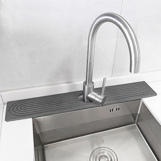 Stone Faucet Mat For Kitchen Sink