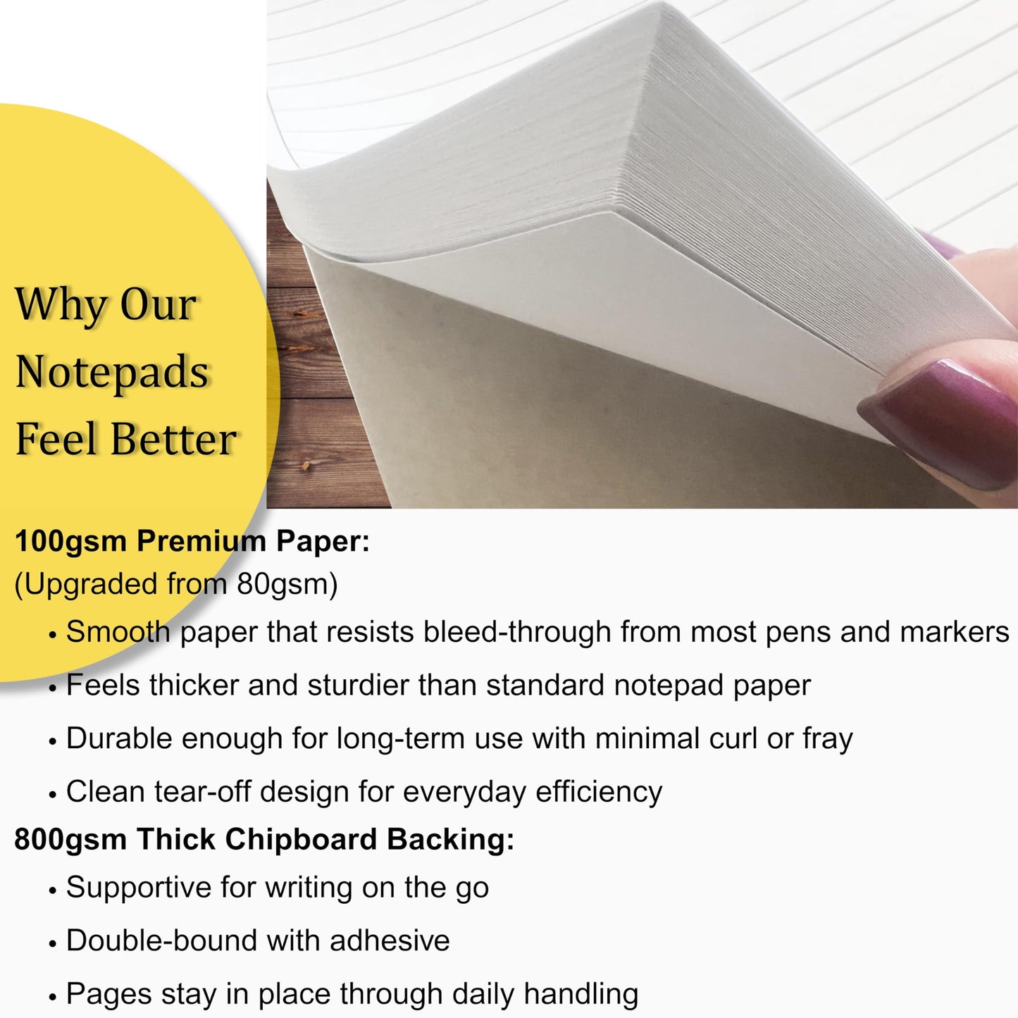 Task Planner & Activity Log Notepad – 60 Page Undated Daily & Hourly Planning Pad, To-Do List, Checklist, Track Time & Tasks, ADHD Tracker – Organize Workday, Boost Productivity – 8.5 x 11 Tear Sheets
