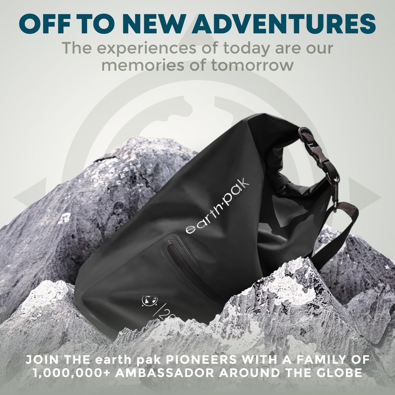 Earth Pak Waterproof Dry Bag with Zippered Pocket - Waterproof Dry Bag Backpack Keeps Gear Dry Kayak - Waterproof Phone Case