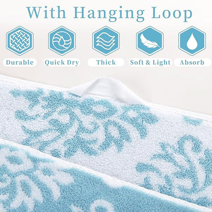 Patterned Bath Towels