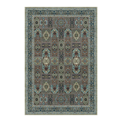 Kitogna 5x8 Area Rugs for Living Room, Foldable Soft Rugs for Under Table & Bedroom, Anti-Slip with Low Pile for Dining Room Easy to Store