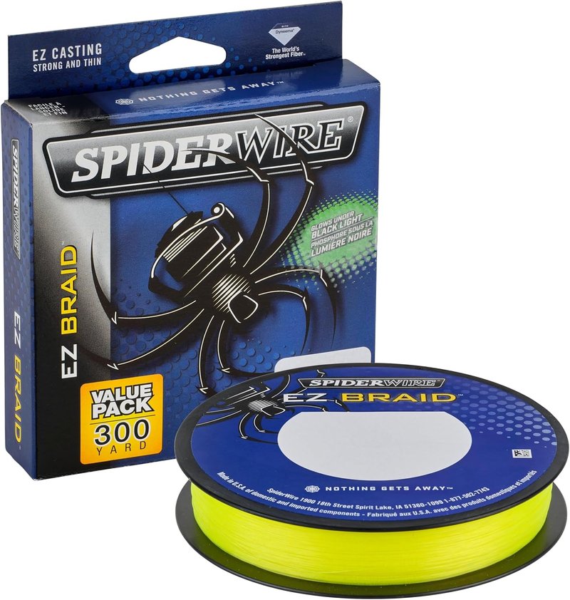 Spiderwire Fishing Line - Durable Braided Fishing Line for Freshwater & Saltwater | 150 Yards