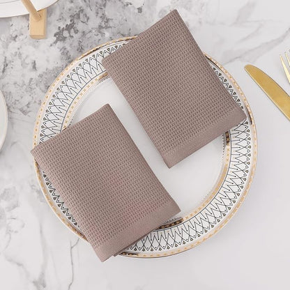 Homaxy 100% Cotton Waffle Weave Dish Cloths