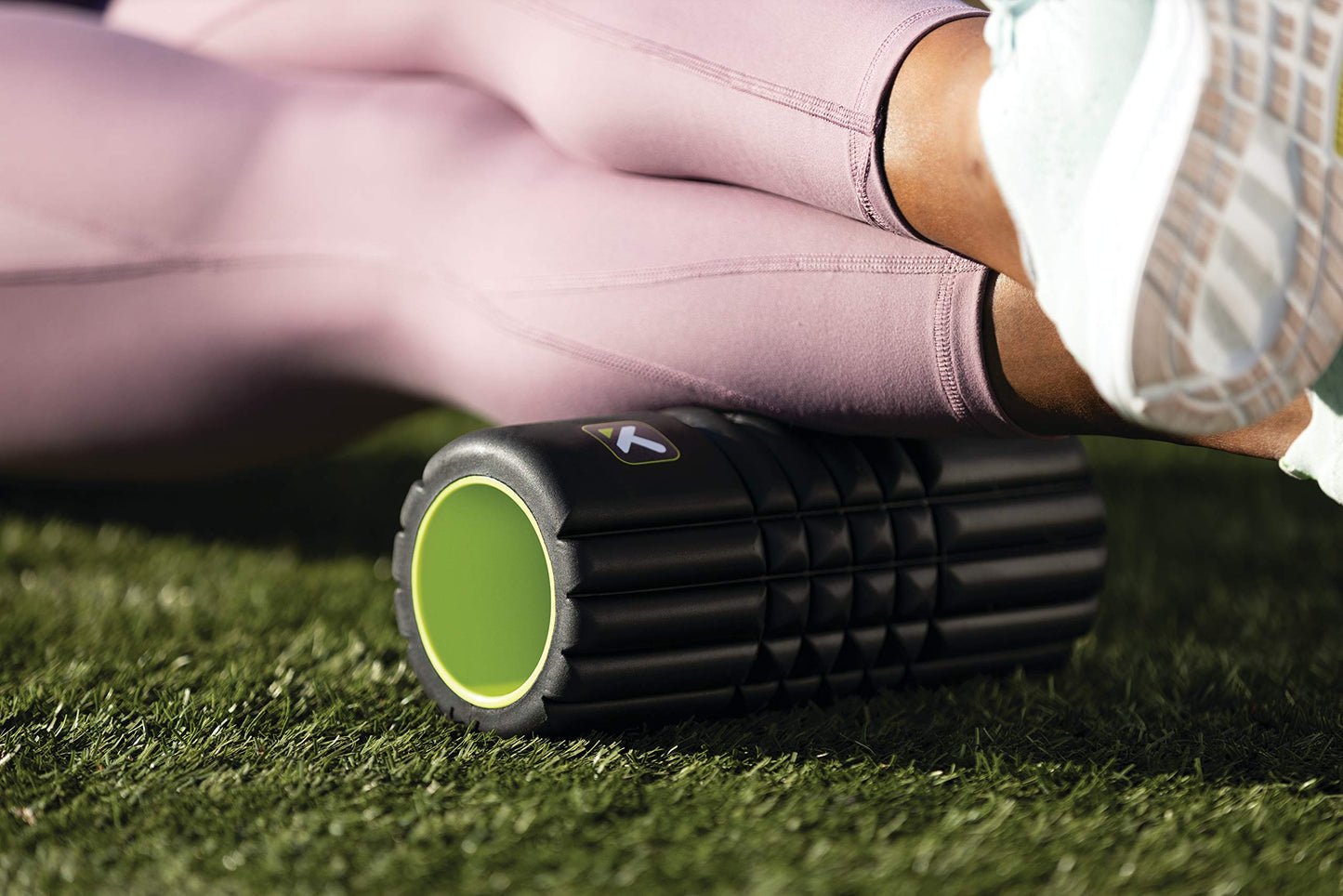 Trigger Point Performance Therapy Grid Travel Foam Roller for Exercise, Deep Tissue Massage and Muscle Recovery (10-Inch)