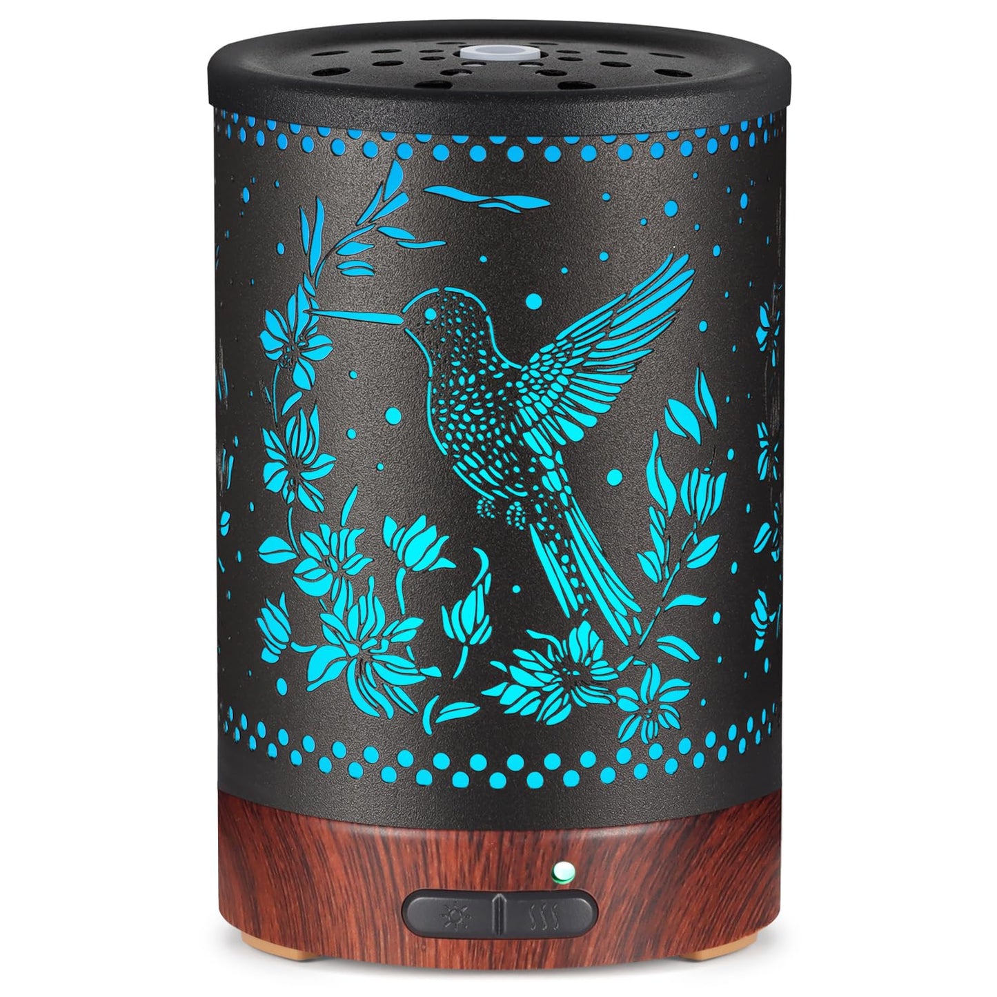 Essential Oils Diffuser,Aromatherapy Diffuser,Birthday for Women Mom Grandma,Metal Cool Mist Humidifier with 7 Colors Lights Waterless Auto Off Air Diffusers (Dragonfly)