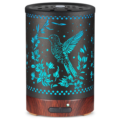 Essential Oils Diffuser,Aromatherapy Diffuser,Birthday for Women Mom Grandma,Metal Cool Mist Humidifier with 7 Colors Lights Waterless Auto Off Air Diffusers (Dragonfly)