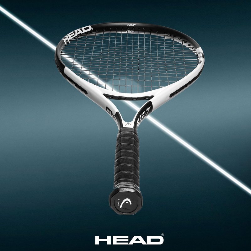 HEAD Geo Speed Adult Tennis Racquet - 27.5” Lightweight Pre-Strung Tennis Racket, Power, Stability, Control, Beginner Players, 4 3/8" Grip